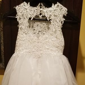 Flower Girl Dress - A-Line Knee-length Flower Girl